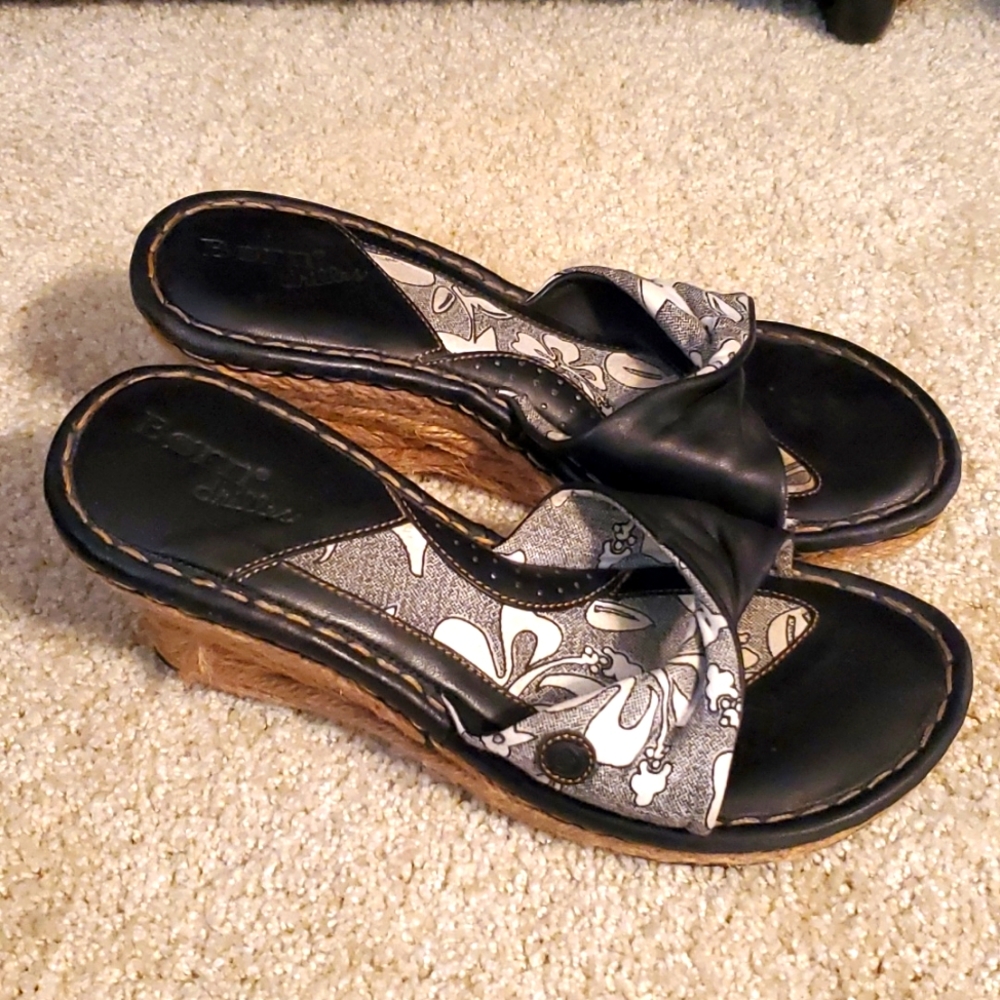 Born wedge sandals
